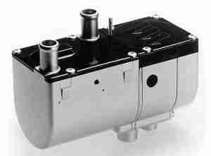 Calefacción Auxiliar Hydronic D3WZ 12V de la marca Eberspächer vista en ángulo lateral derecho