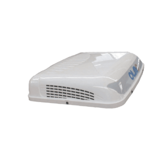 Evaporativo Compact 24V Con Molduras Sanz Clima vista lateral izquierda