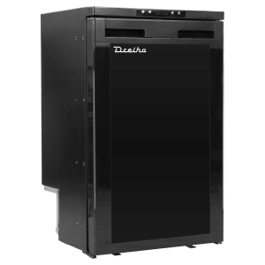 Nevera Fija CoolingBox CBX85N Dreiha con Puerta Cerrada - vista en ángulo frontal izquierdo